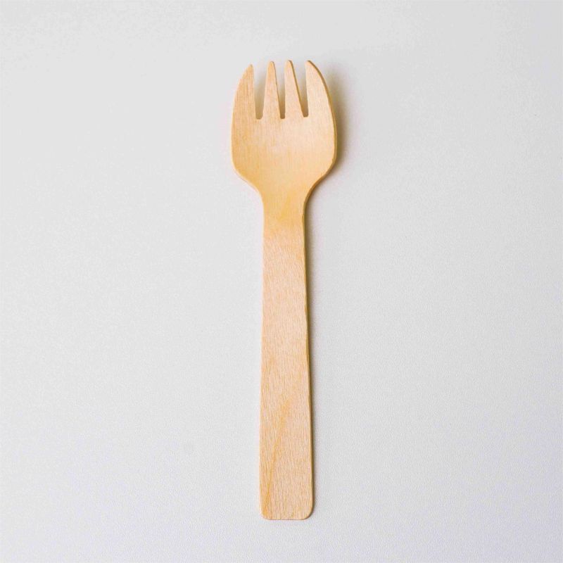 Disposable Biodegradable Wood Spork